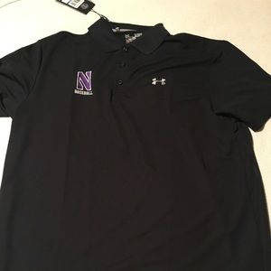 Northwestern Baseball Men’s Under Armour Polo
